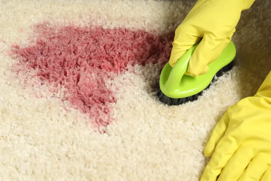 9 tips that will help you clean the red stains on your carpet