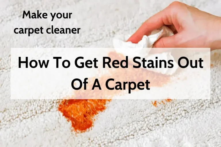 Make Your Carpet Cleaner: How To Get Red Stains Out Of A Carpet