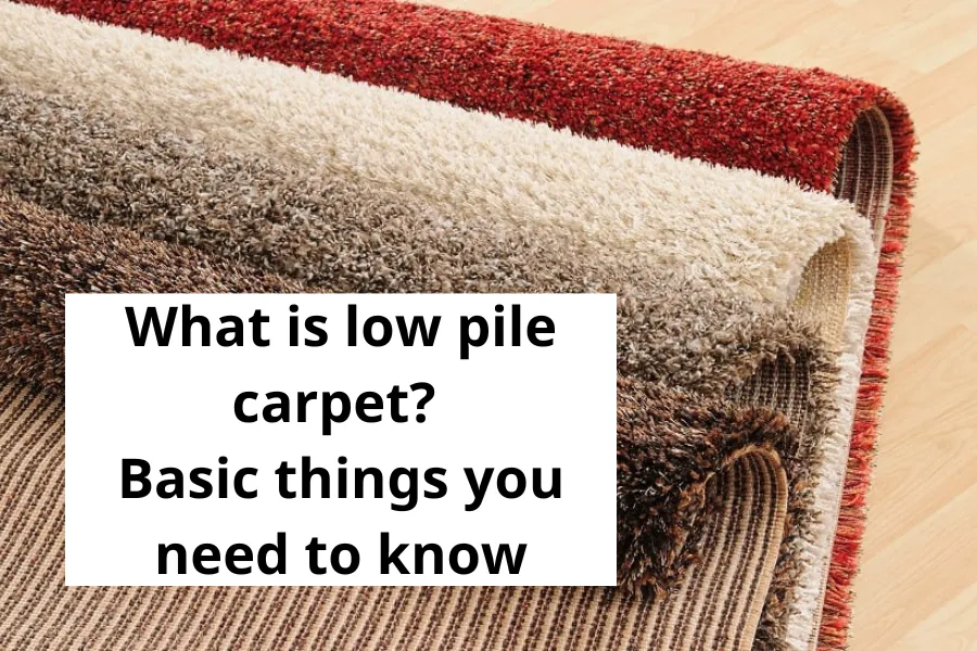 What is low pile carpet?